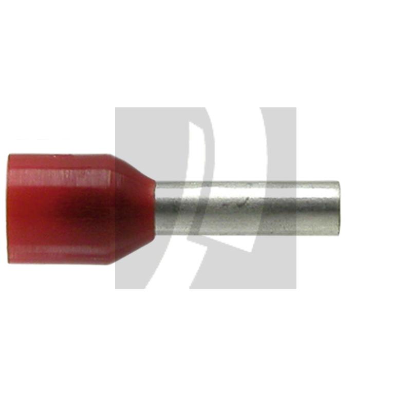 GRANIT Kabelendhülsen isoliert rot 1,5mm²