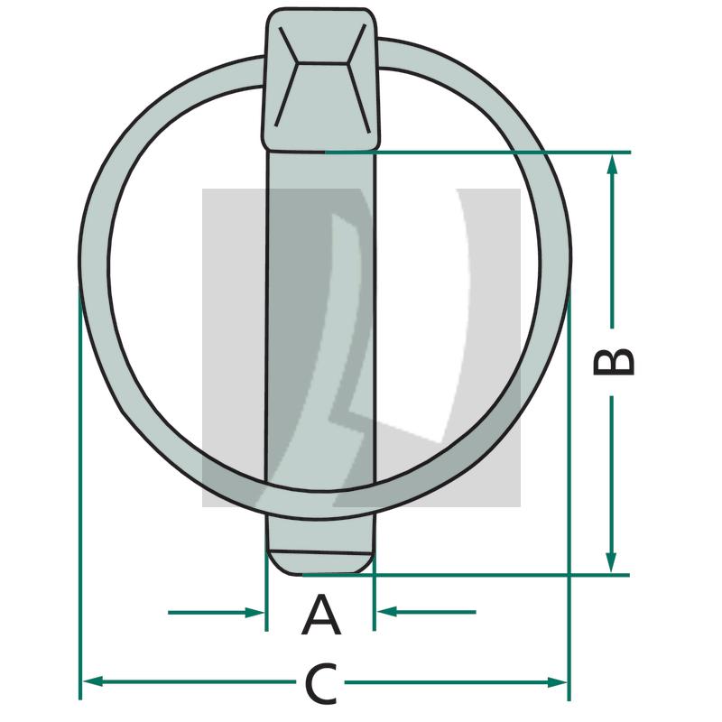 Klappstecker-Satz verzinkt Klappstecker-Satz verzinkt