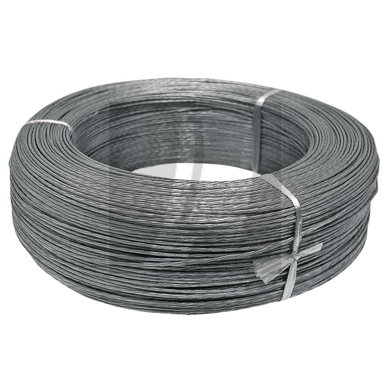 Drahtlitze Ø 1,2 mm, Ring à 500 Meter, aus weichen Drähten, doppelt verzinkt, Widerstand 0,12 Ohm/m Draht