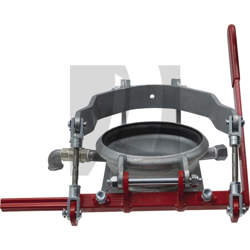Schnellkuppler 6" mit M-Teil 6" verzinkt, mit Entlüftung Schnellkuppler 6" mit M-Teil 6" verzinkt, mit Entlüftung