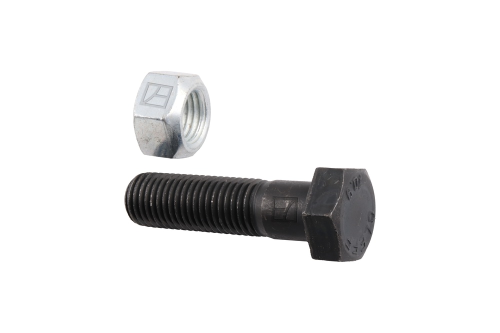 Sechskantschraube M16x2x60 mit Sicherungsmutter, passend für Nobili, Claas und mehr
