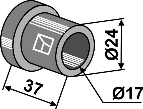 Innenbuchse 37x17x24, passend für Noremat