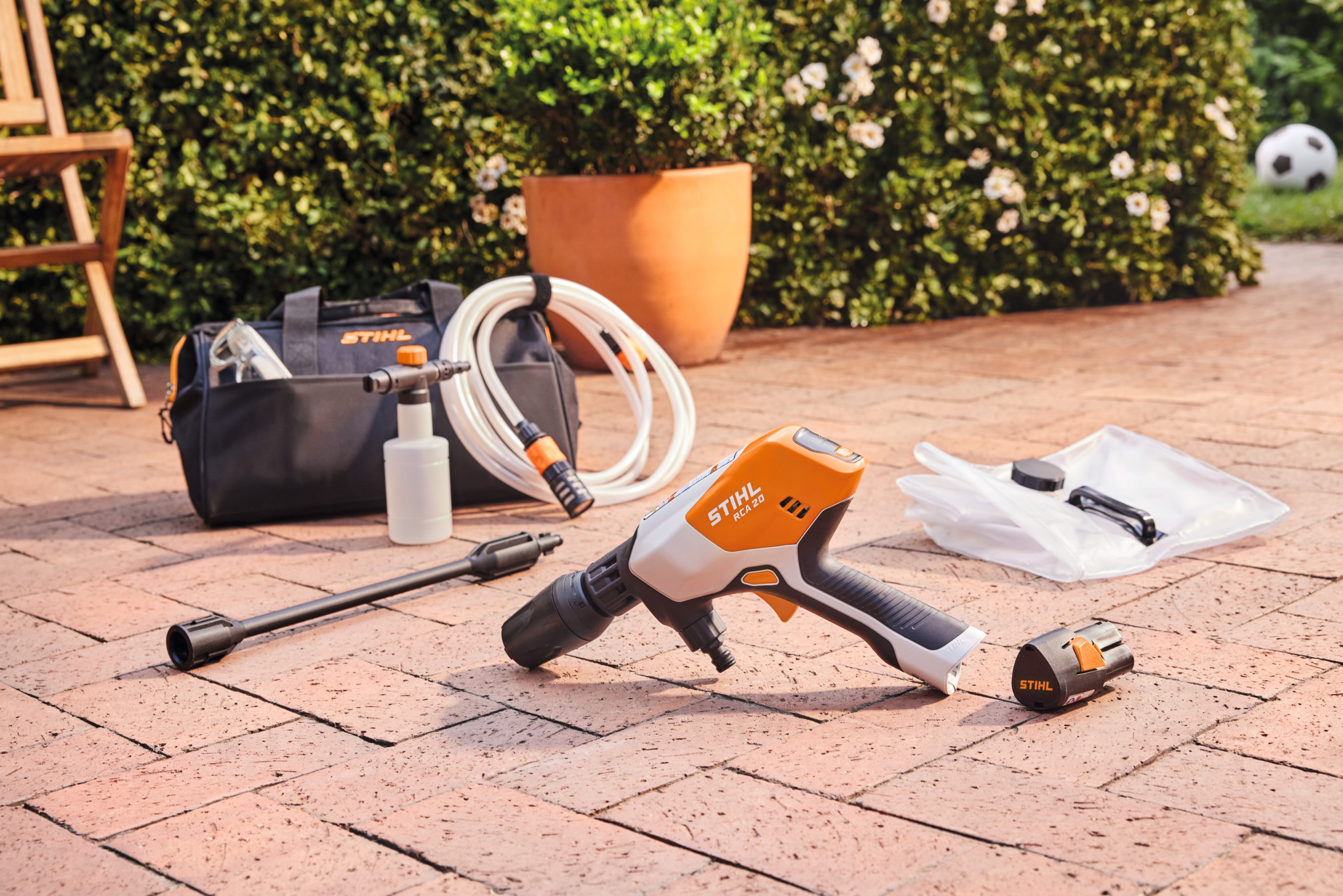 STIHL Akku-Druckreiniger RCA 20 ohne Akku und Ladegerät