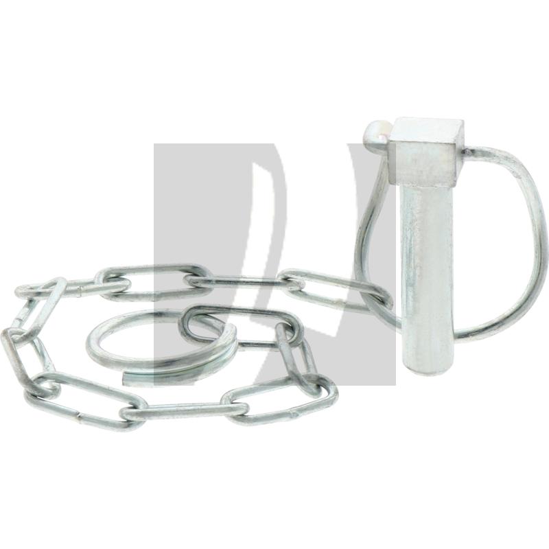 Rohrklappstecker verzinkt 48 mm