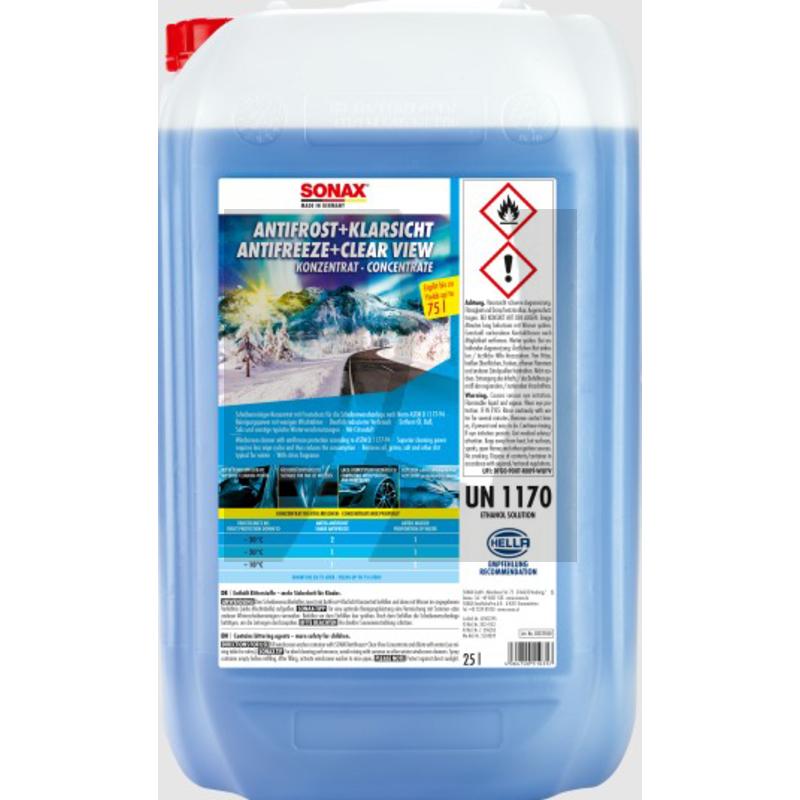 SONAX Antifrost & Klarsicht Konzentrat 25 l SONAX Antifrost & Klarsicht Konzentrat 25 l