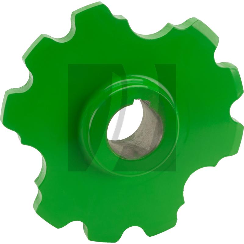 Spezialkettenrad mit Nut Krone