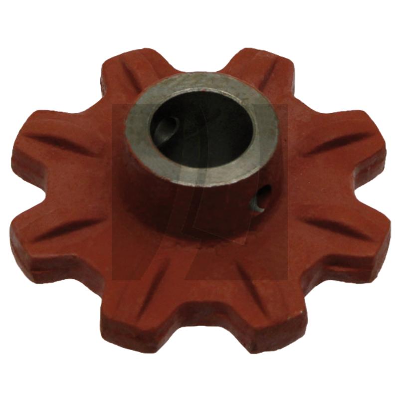 Kettenrad Überkehr, Innen-Ø = 30 mm, Zähne = 8 Laverda