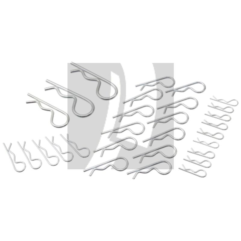 Federstecker-Satz verzinkt