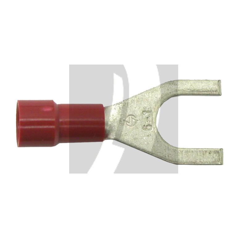 GRANIT Kabelschuh rot, M 6, für Kabel 0,5 - 1,0 mm²