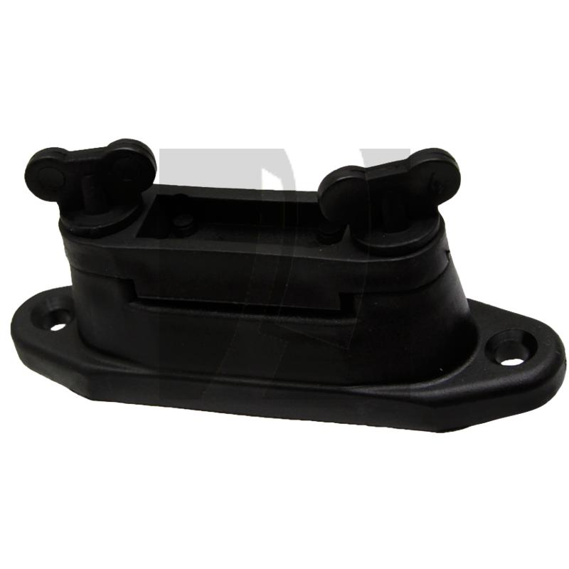 Streckenisolator schwarz