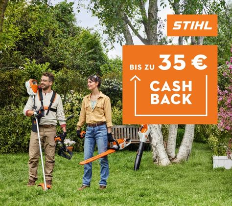 STIHL Cashback Angebotsseite