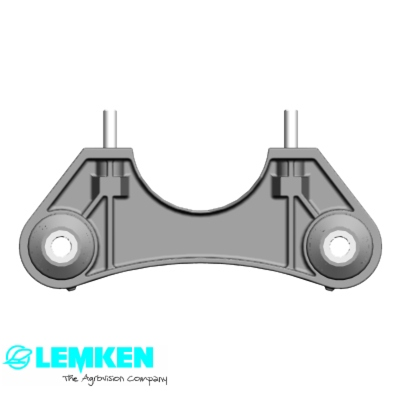 Halter mit Gummielementen 50x101x261 2xM