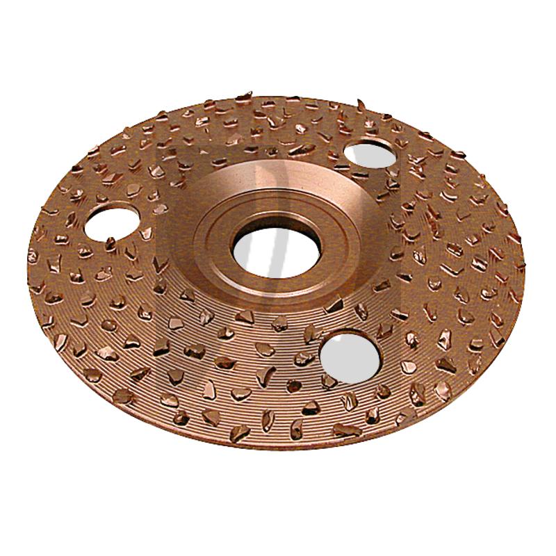 Klauenfrässcheibe mit Hartmetall bestückt