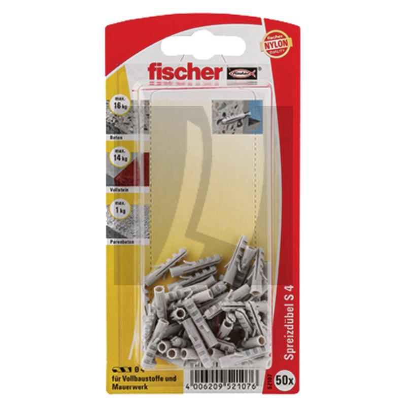 Dübel S (SB-Verpackung), VPE 10
