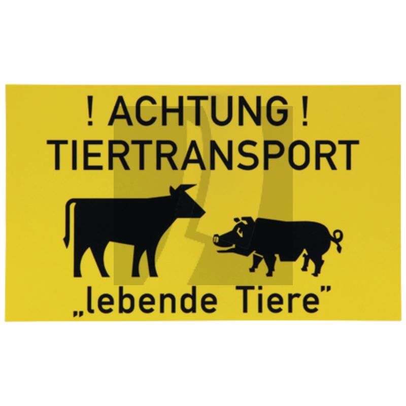 Tiertransporterschild 