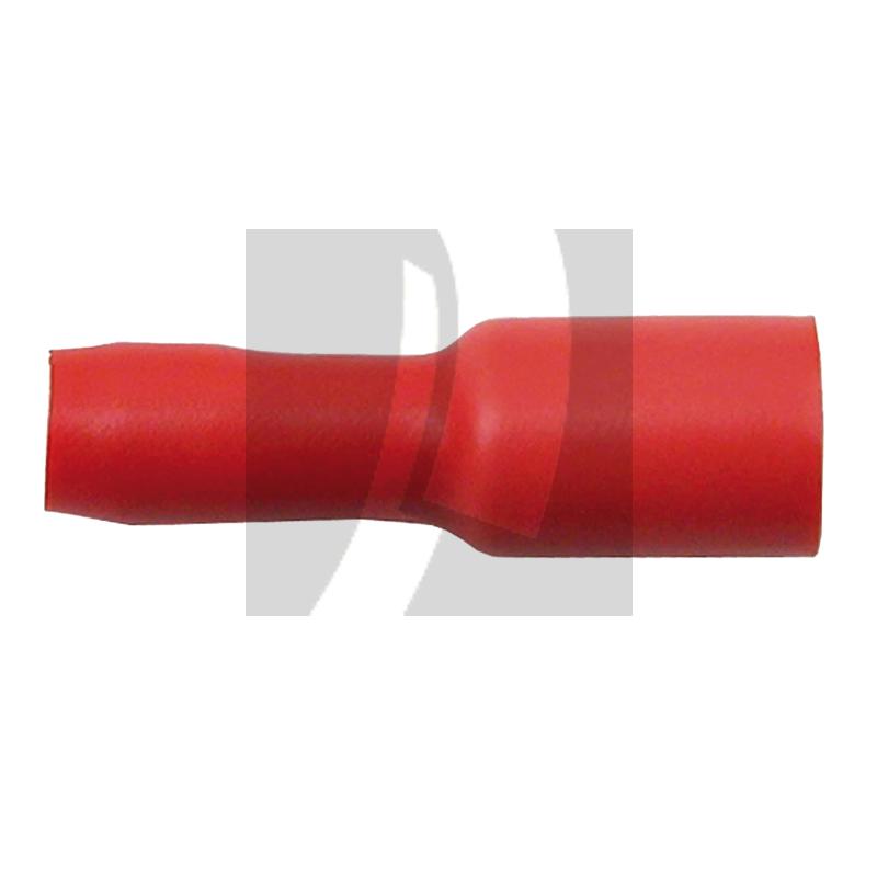 GRANIT Rundsteckhülsen rot, Ø 4 mm, für Kabel 0,5 - 1 mm²