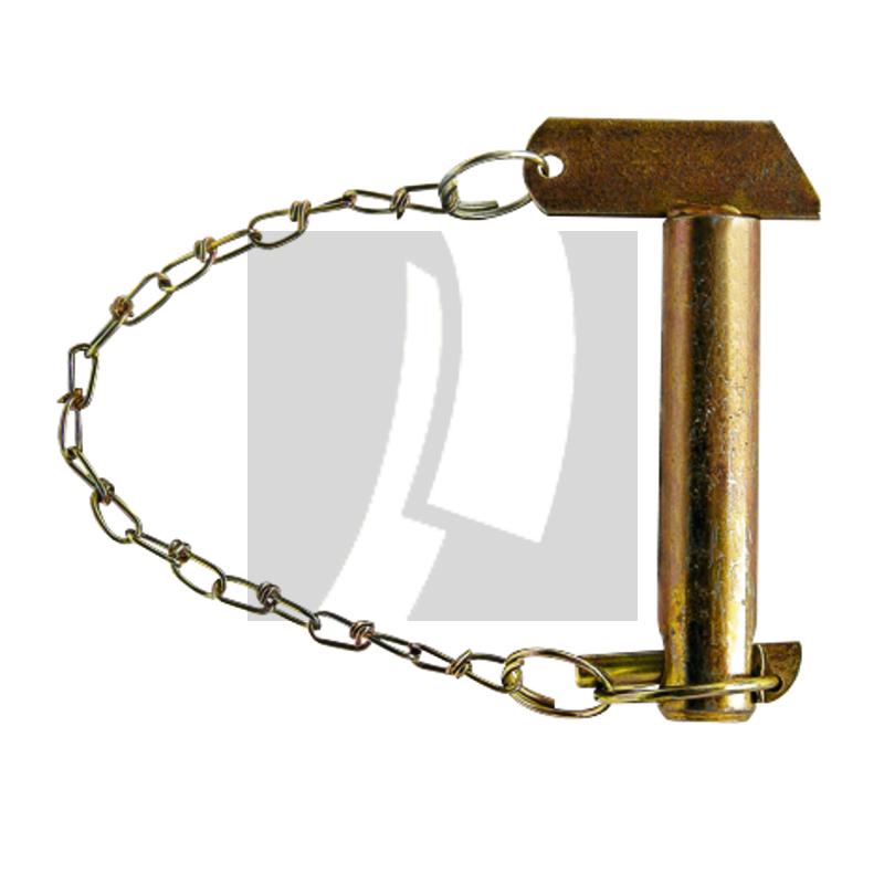 Oberlenkerbolzen mit Kette 125 mm