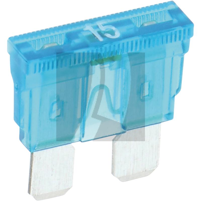 GRANIT Flachstecksicherungen, Standard, mit War 32 V max. max. / 15 A | blau | VPE 10