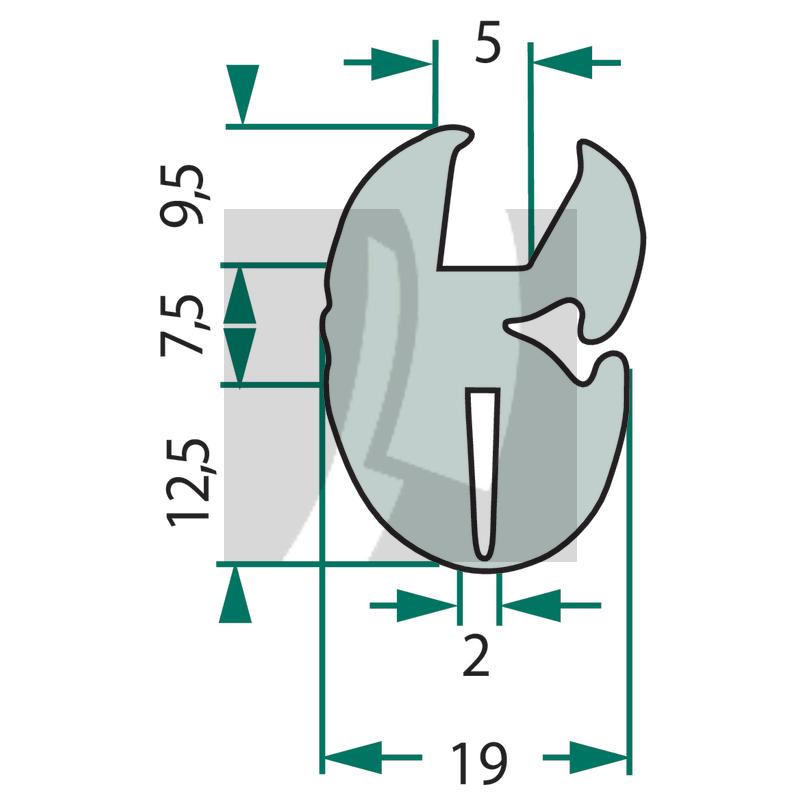 Dichtgummi 19 mm
