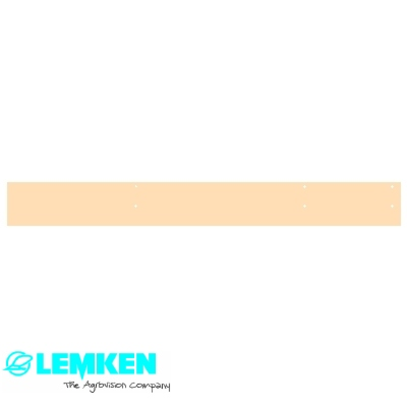 Schiene 100x8x900 6xD10