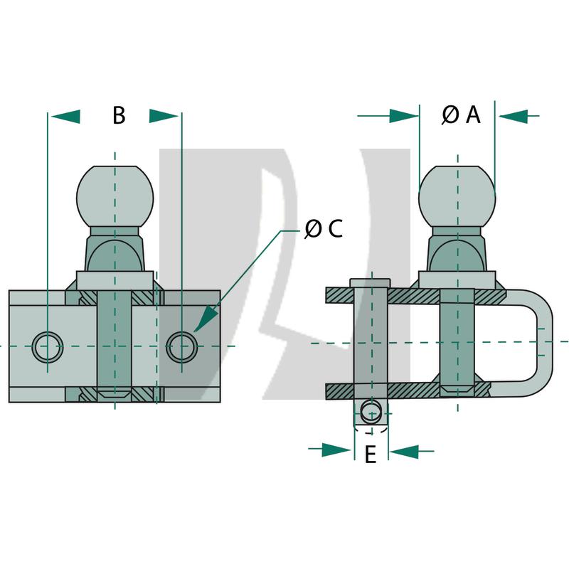 Kugelkopfkupplung Kugelkopfkupplung