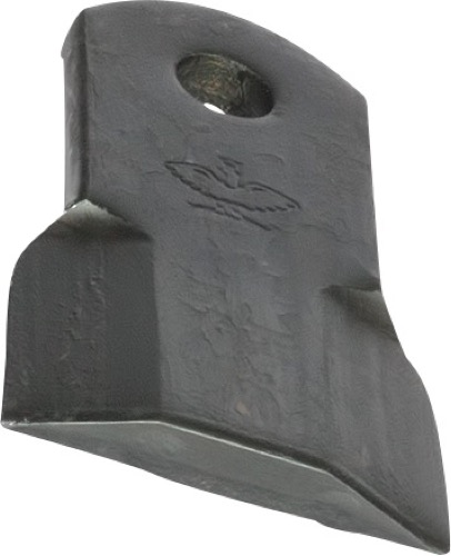 Gerades Messer 120x50 mm, passend für agricom und Celli