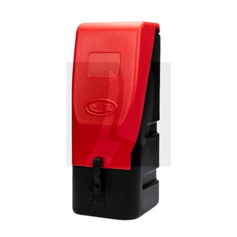 Feuerlöscherk. rot/schwarz 680x260x260