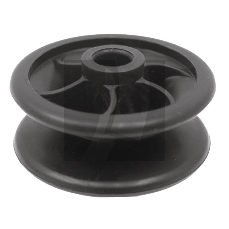 Eckrolle aus Kunststoff, Ø 44 mm