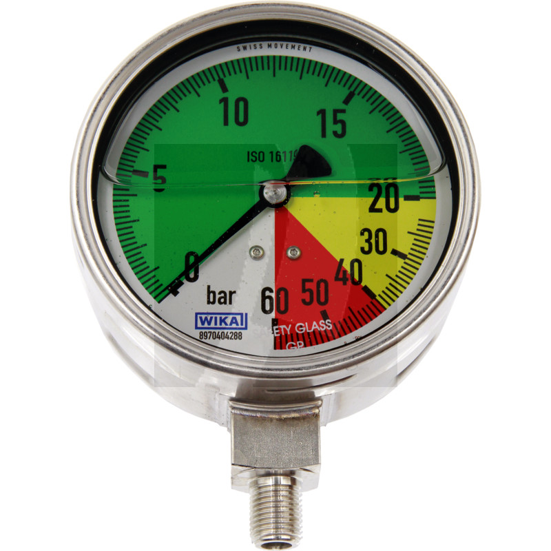 Manometer 0-60bar isometrisch
