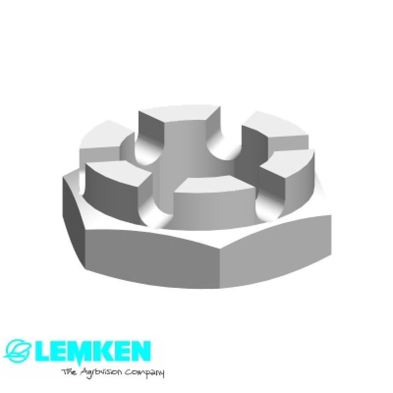 Kronenmutter DIN937-M24x1,5-22H