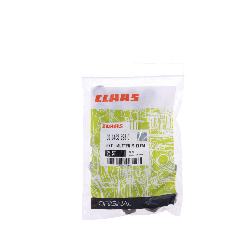 Claas Sechskantmutter mit Klemmteil