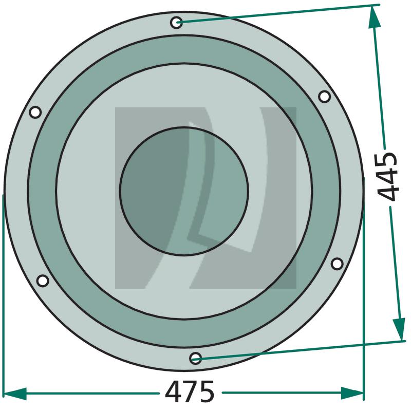 Stützteller Deutz Fahr 