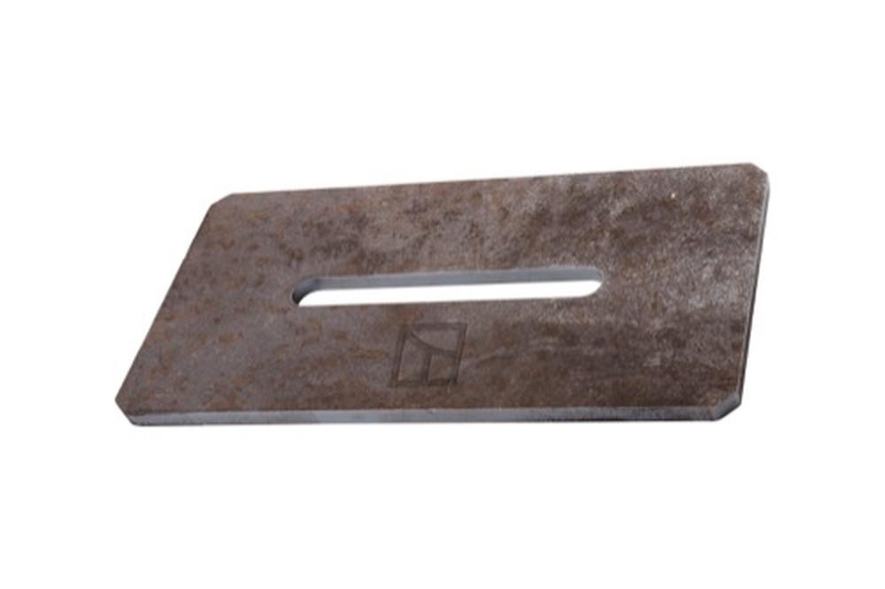 Abstreiferblech für Packerwalzen 170 x 90 mm, passend für Pöttinger