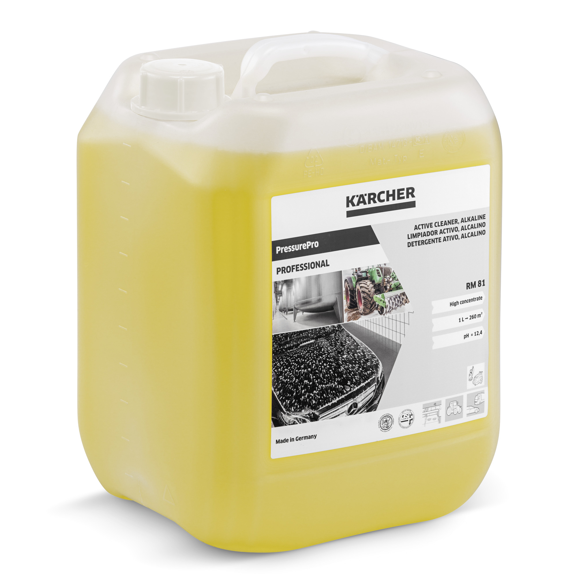 Kärcher Aktivreiniger PressurPro RM 81, 10 Liter