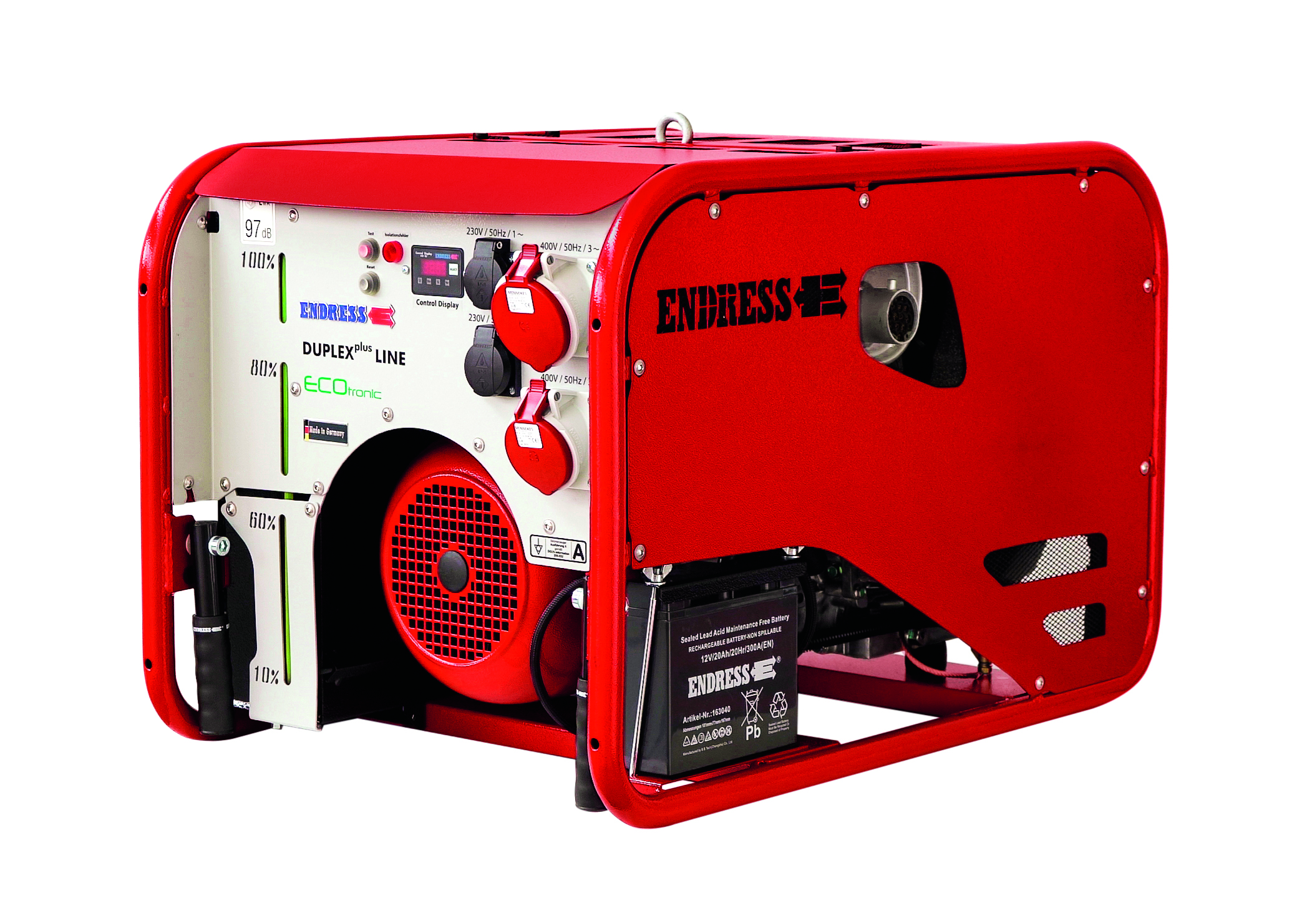 ENDRESS Benzin Stromerzeuger ESE 1006 DHG-GT ES Iso