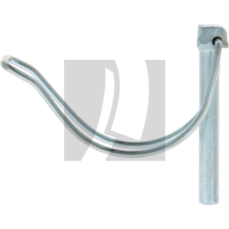 Rohrklappstecker verzinkt 60 mm