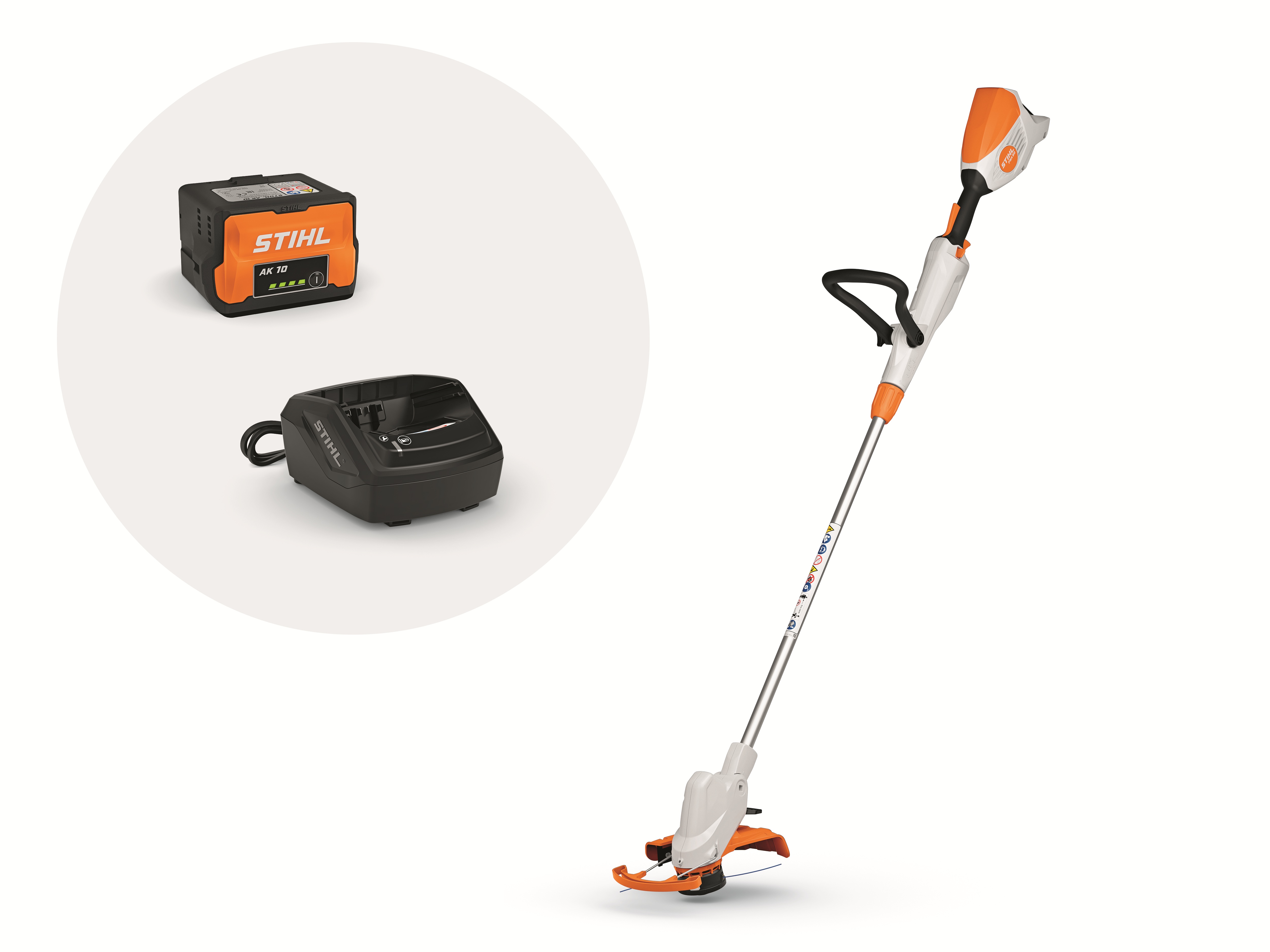 STIHL Akku-Motorsense FSA 50 Set mit Akku AK 10 und Ladegerät AL 101