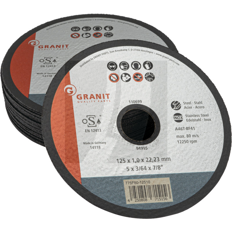 Trennscheibe 125 x 1,0 mm VPE 25