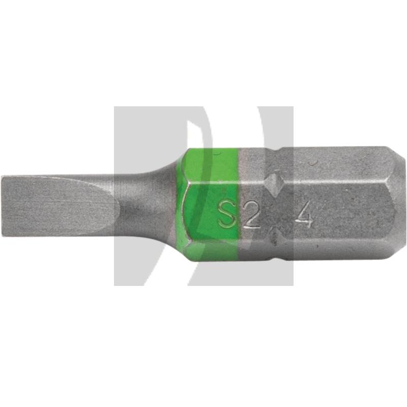 VPE10 1/4" Bit 25mm, Schlitz 4 mm