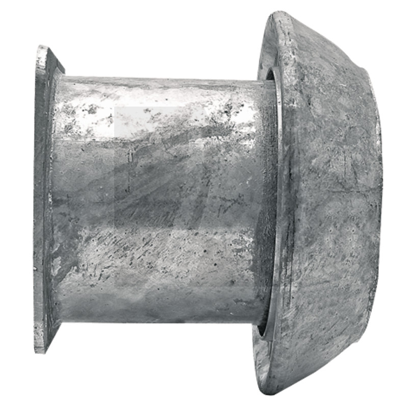 V-Teil 6" mit Flansch 6"