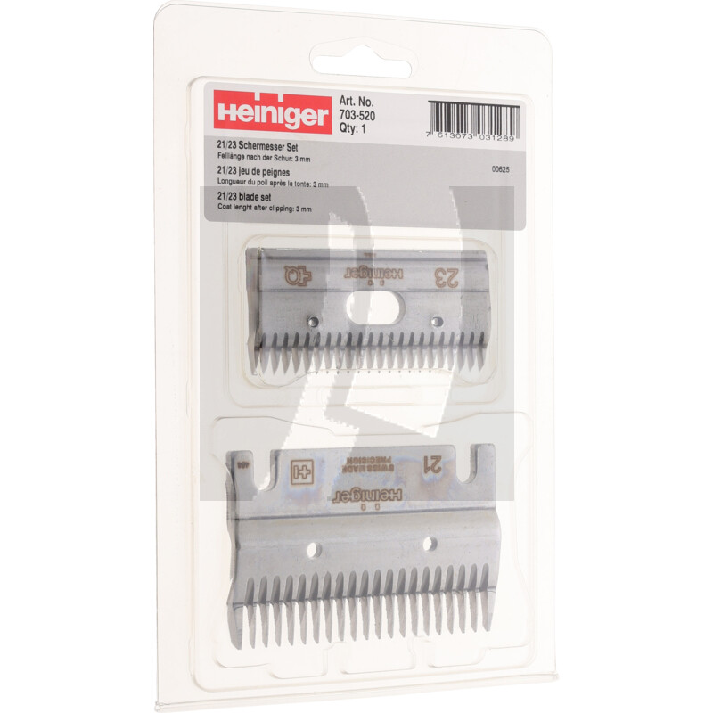 HEINIGER Schermesser Set 21/23
