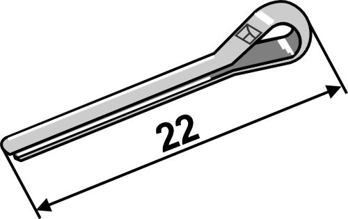 Splint 1,6x22 - DIN94