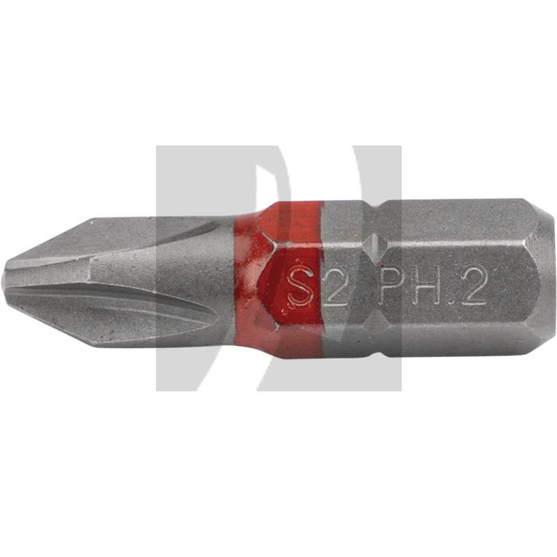 VPE10 1/4" Bit 25mm, PH 2