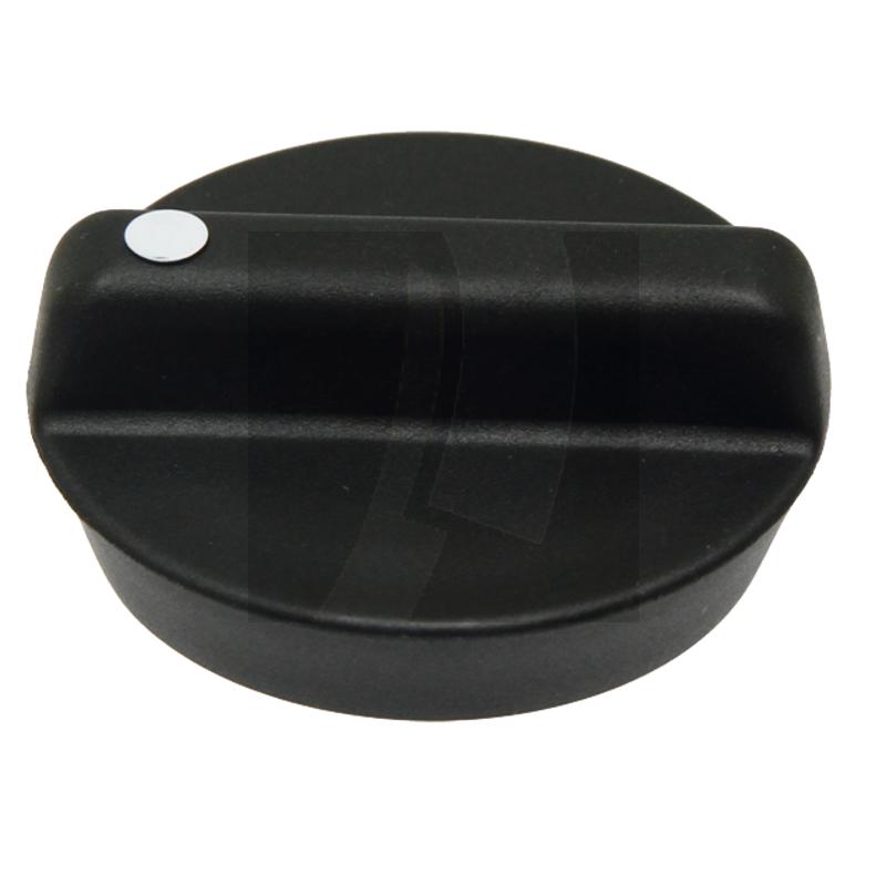 GRANIT Drehknopf schwarz für Beleuchtungsschalter / Lichtschalter