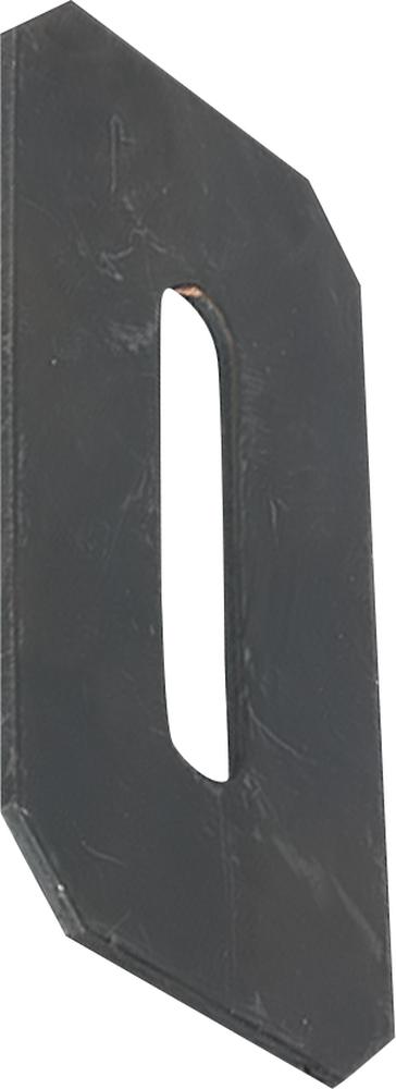 Abstreiferblech für Packerwalzen 130 x 68 mm, passend für Feraboli