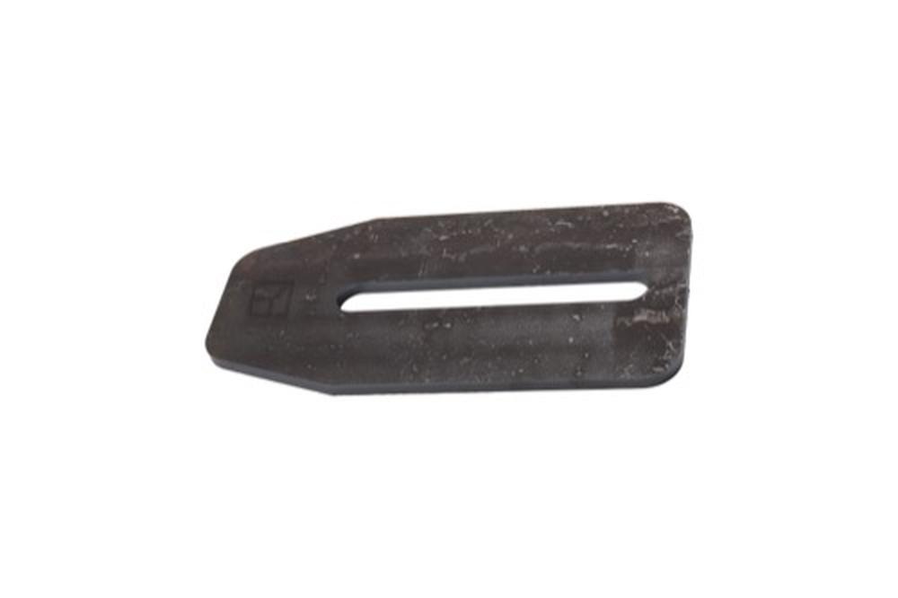 Abstreiferblech für Packerwalzen 130 x 65 mm, passend für Vogelu.Noot