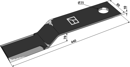 Schlegel 440x80 mm, passend für Major
