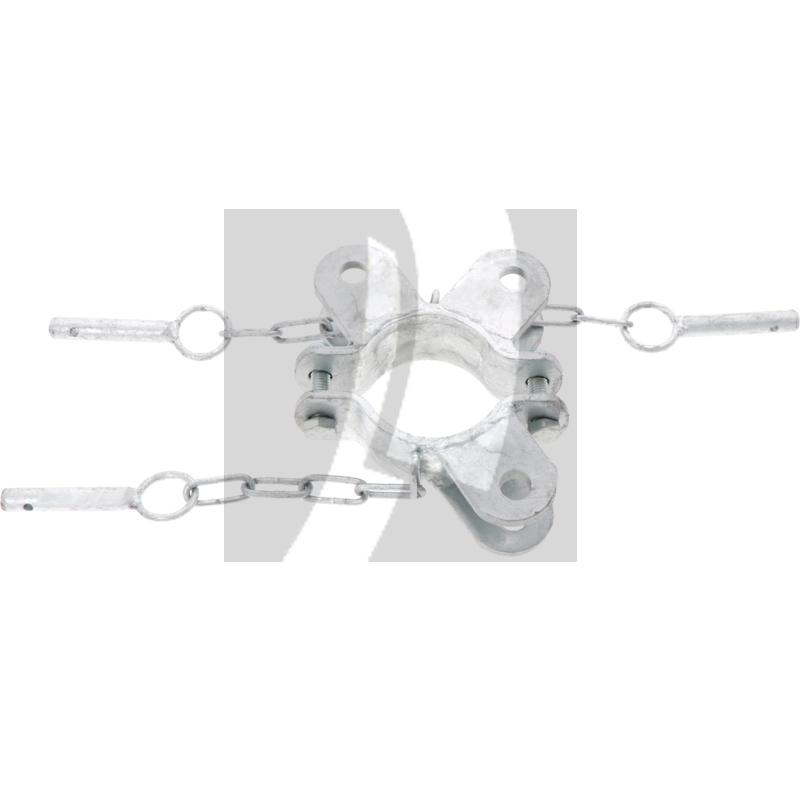 Schelle verzinkt 3 Halter