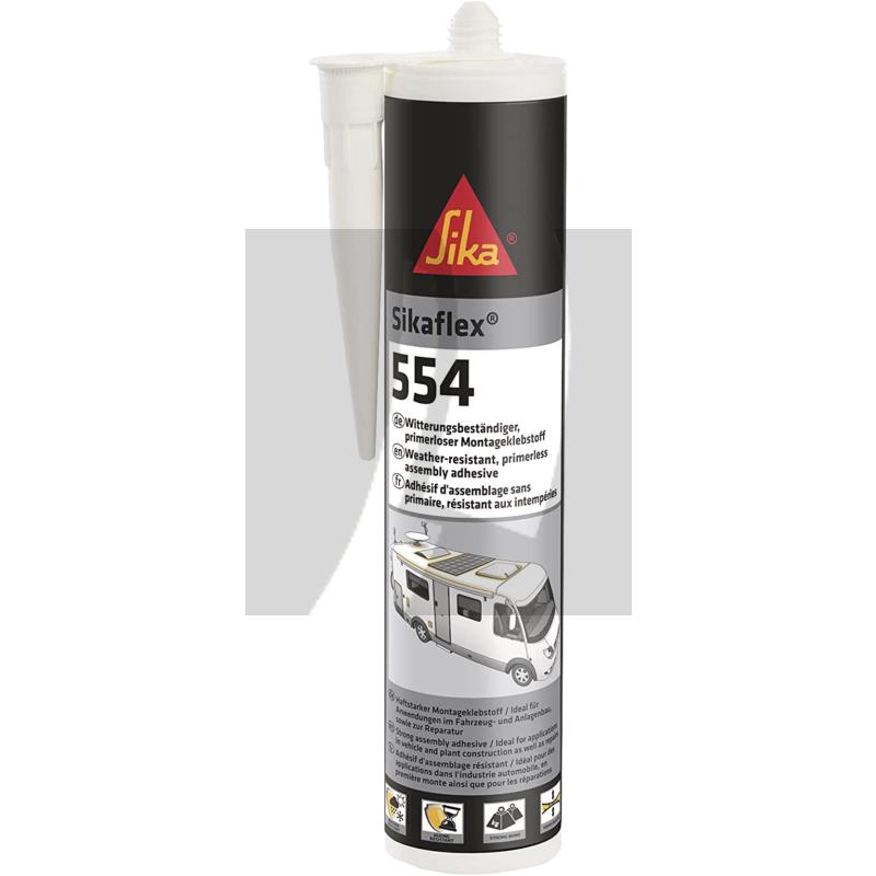 Kartusche, Sikaflex 554, weiß 300 ml