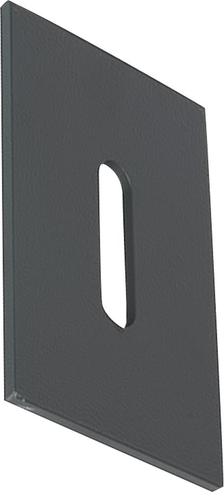 Abstreiferblech für Packerwalzen 120 x 82 mm, passend für Kverneland und Maletti